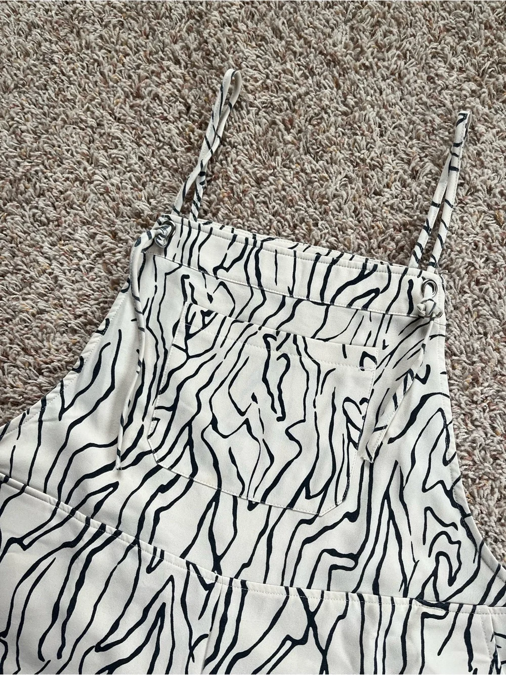 Princess Polly Zebra Print Romper - Picture 3 of 4